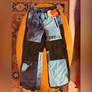 ThirtyTwo Blue and Black Snow Pants